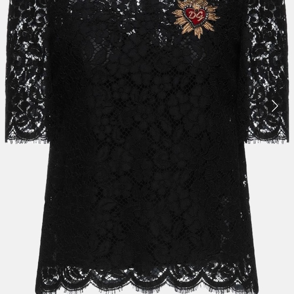DOLCE GABBANA Lace Blouse - Picture 2 of 9